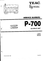 Teac P-700-Service-Manual 